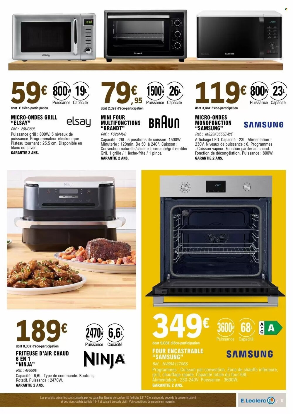 Prospectus promotionnel E.Leclerc valable à partir du 27/01/2026 - Page 5.