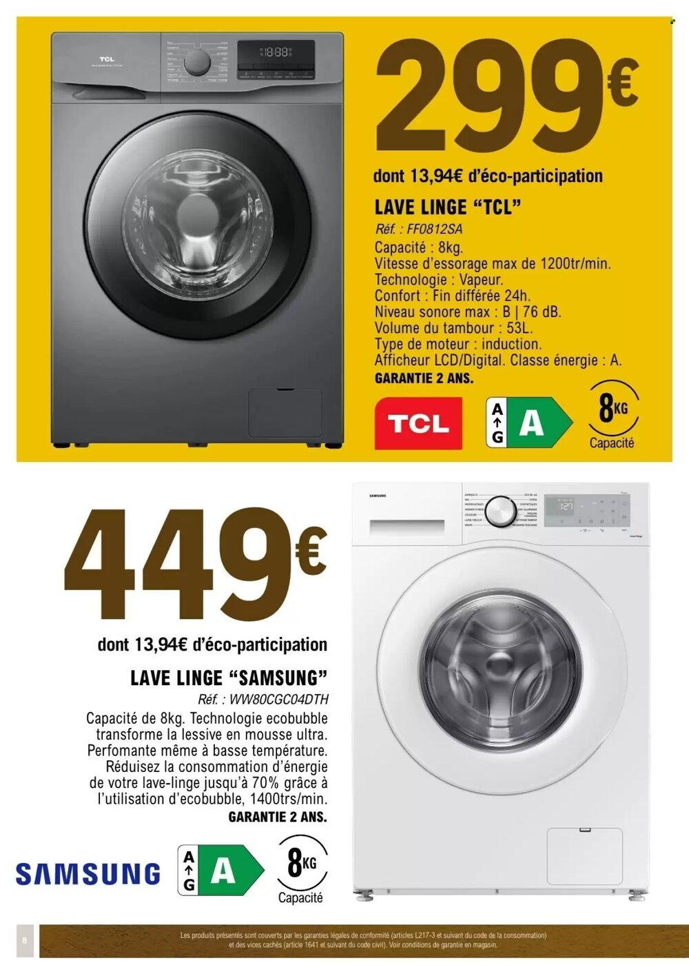 Prospectus promotionnel E.Leclerc valable à partir du 27/01/2026 - Page 8.