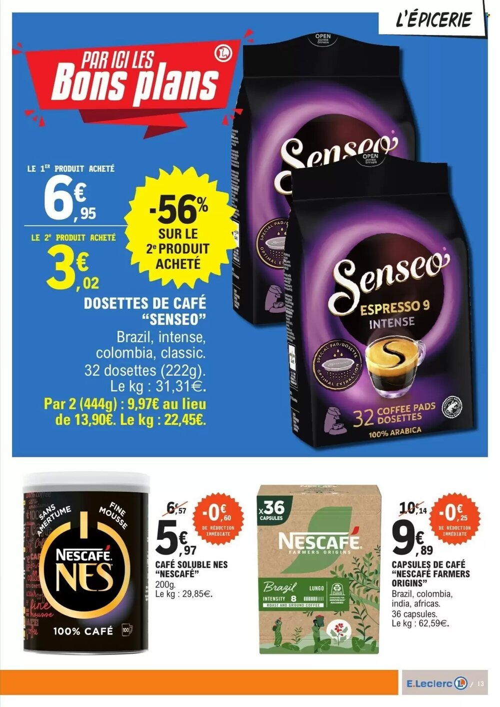 Prospectus promotionnel E.Leclerc valable à partir du 27/01/2026 - Page 13.