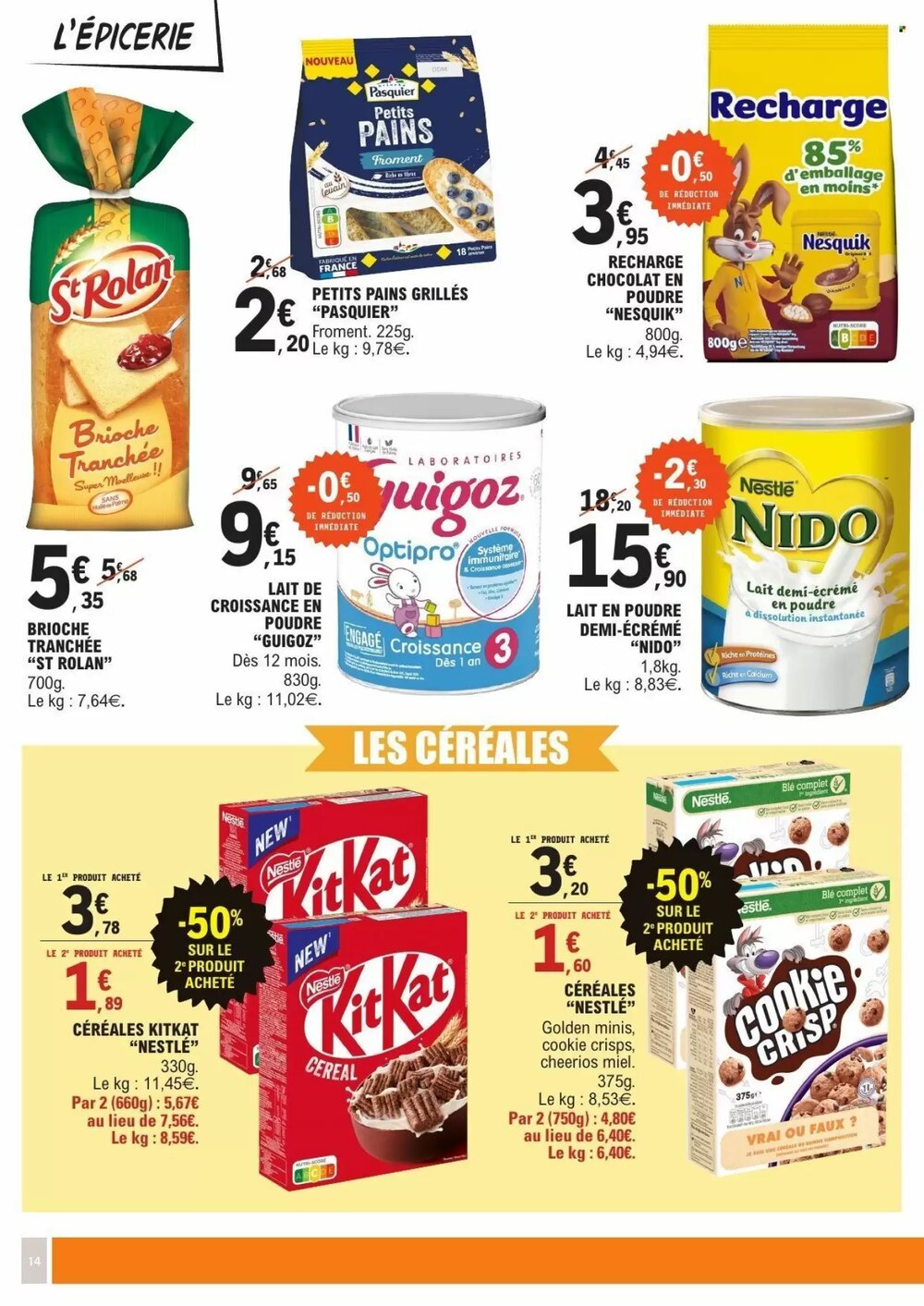 Prospectus promotionnel E.Leclerc valable à partir du 27/01/2026 - Page 14.