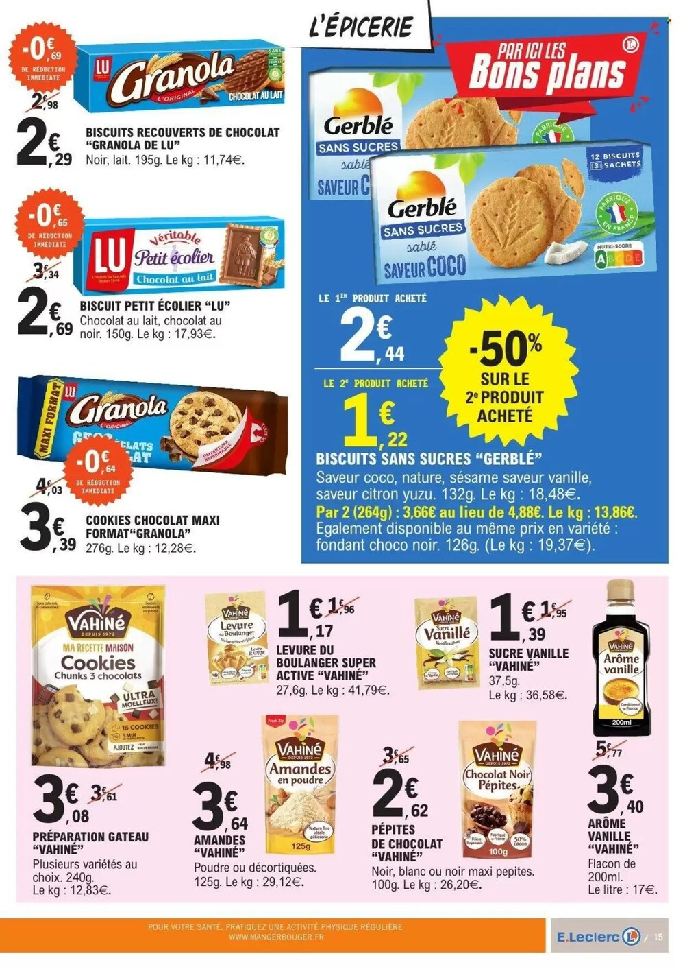 Prospectus promotionnel E.Leclerc valable à partir du 27/01/2026 - Page 15.