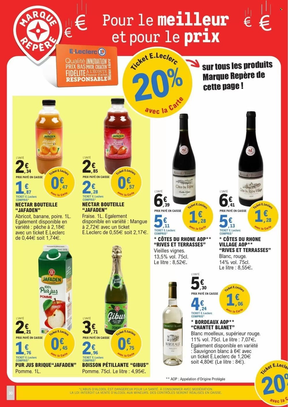 Prospectus promotionnel E.Leclerc valable à partir du 27/01/2026 - Page 30.