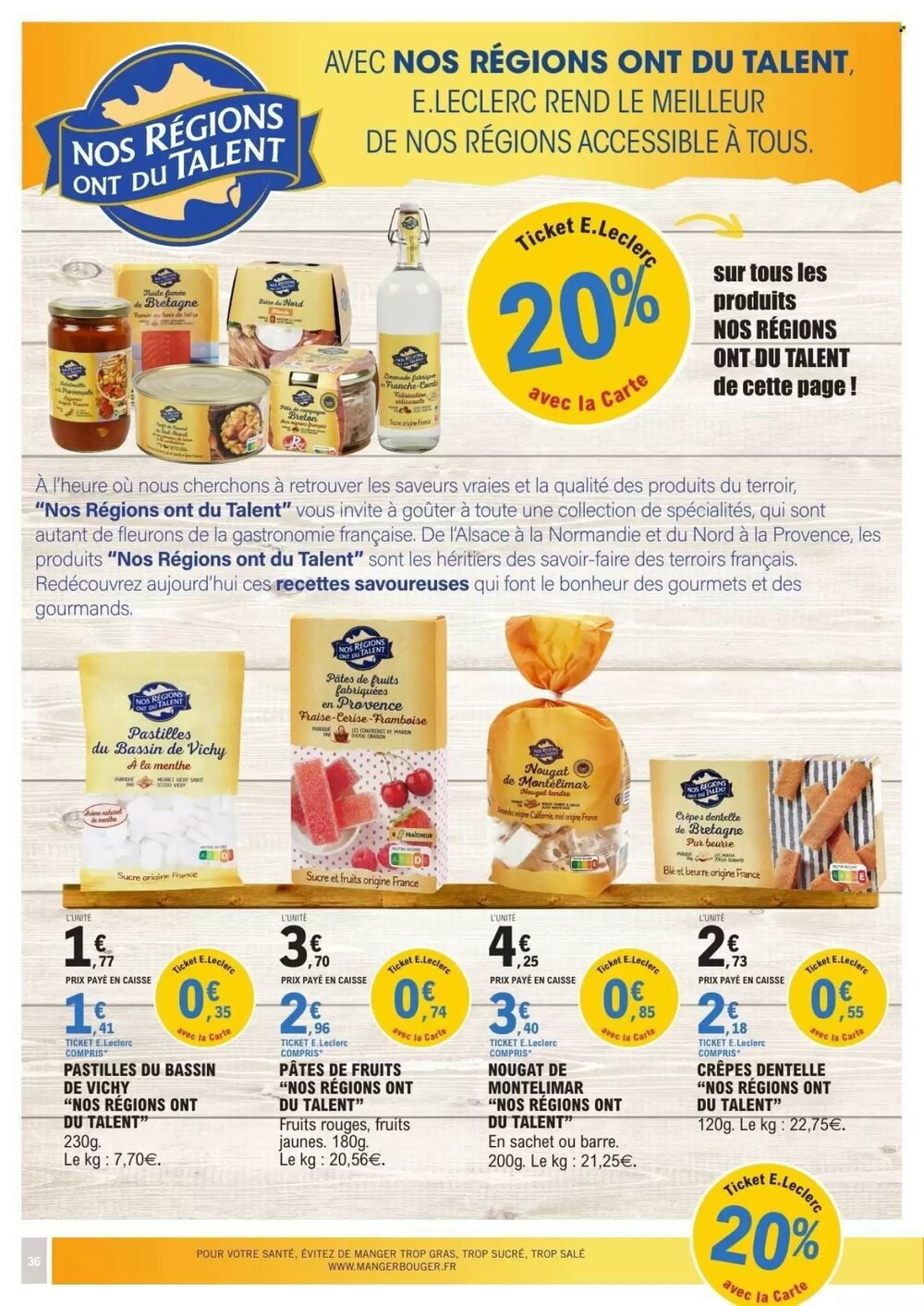 Prospectus promotionnel E.Leclerc valable à partir du 27/01/2026 - Page 36.