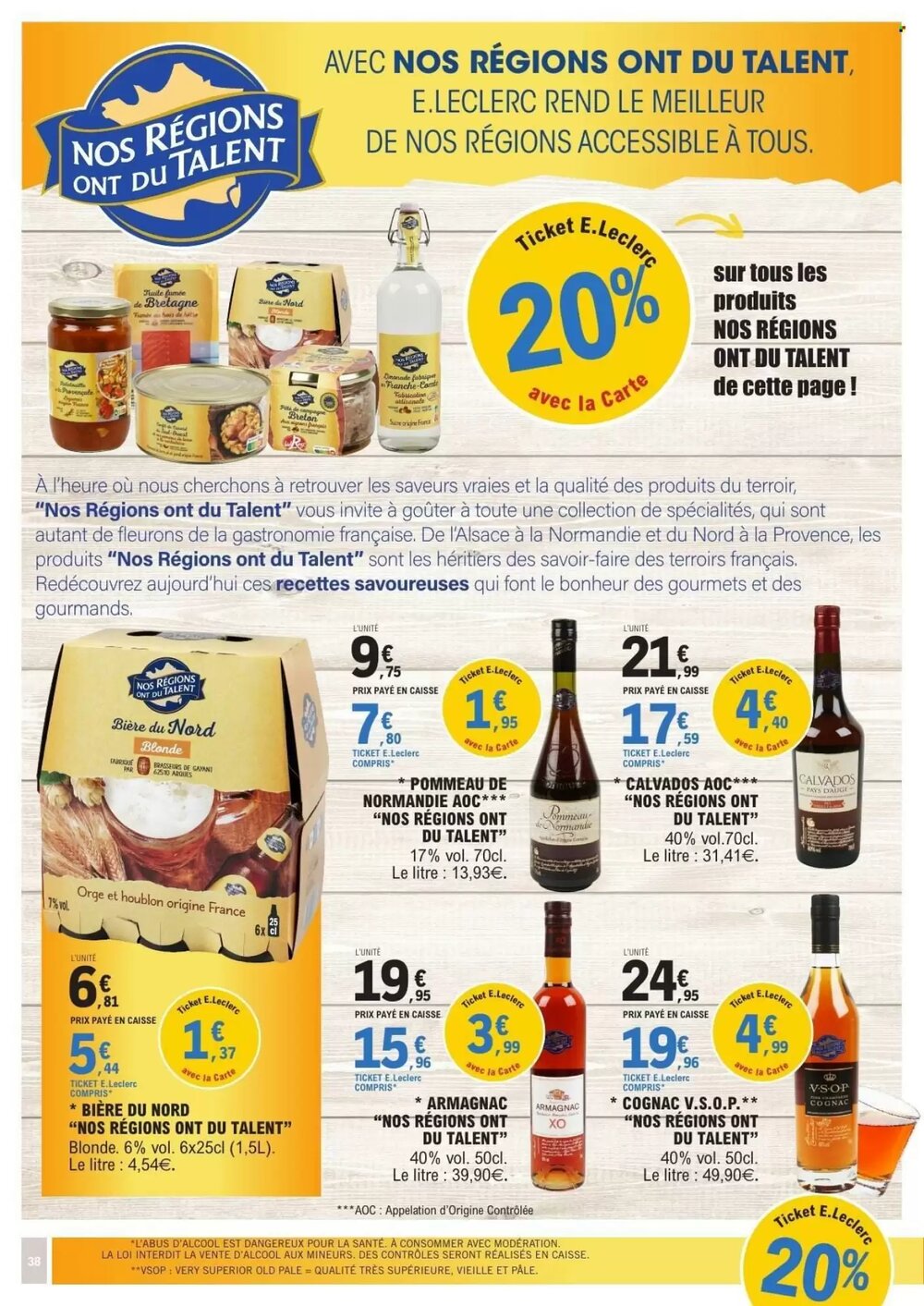 Prospectus promotionnel E.Leclerc valable à partir du 27/01/2026 - Page 38.
