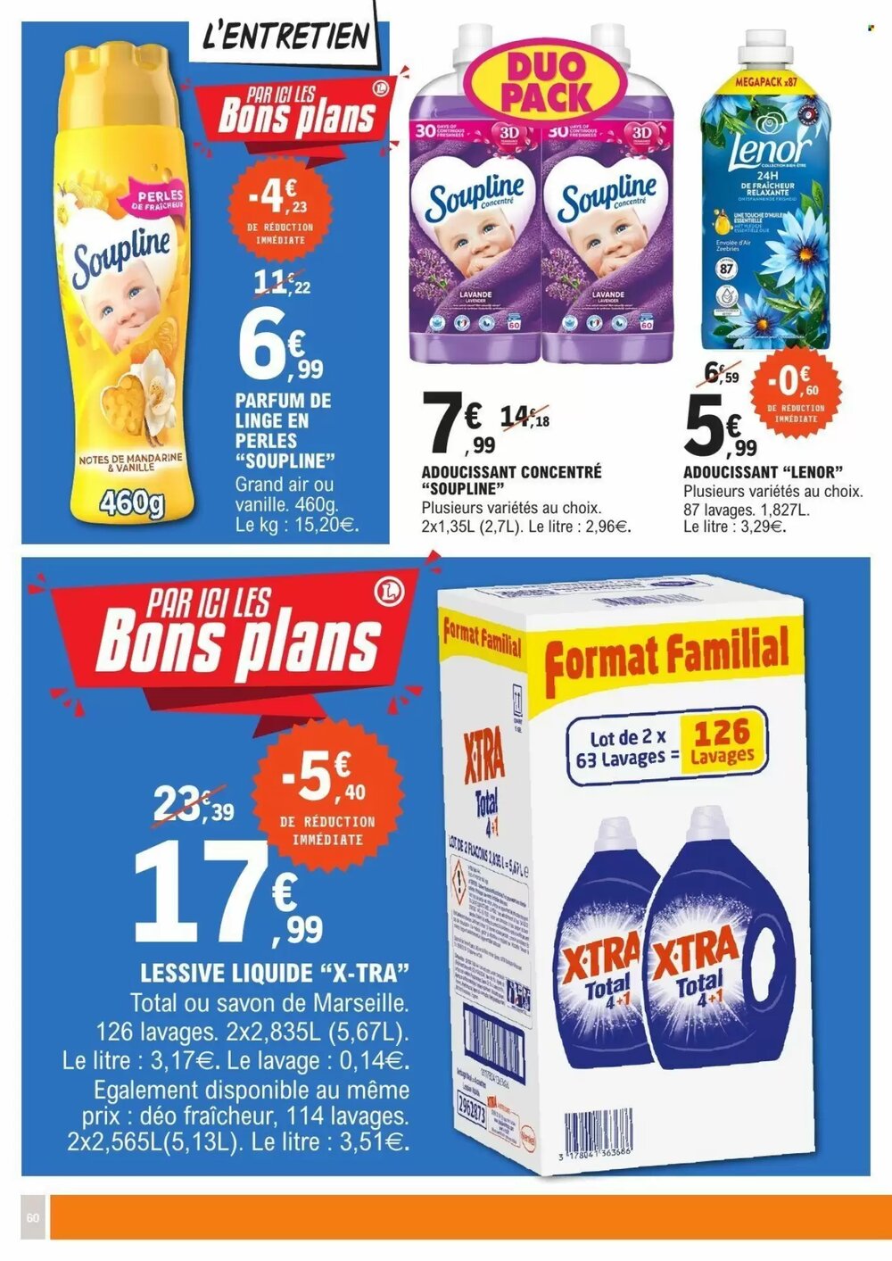 Prospectus promotionnel E.Leclerc valable à partir du 27/01/2026 - Page 60.