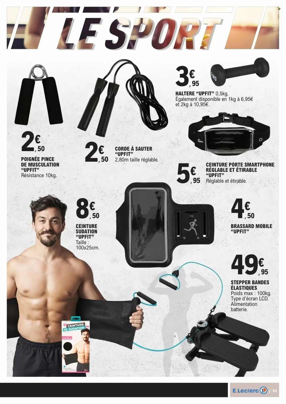 Prospectus promotionnel E.Leclerc valable à partir du 27/01/2026 - Page 69.