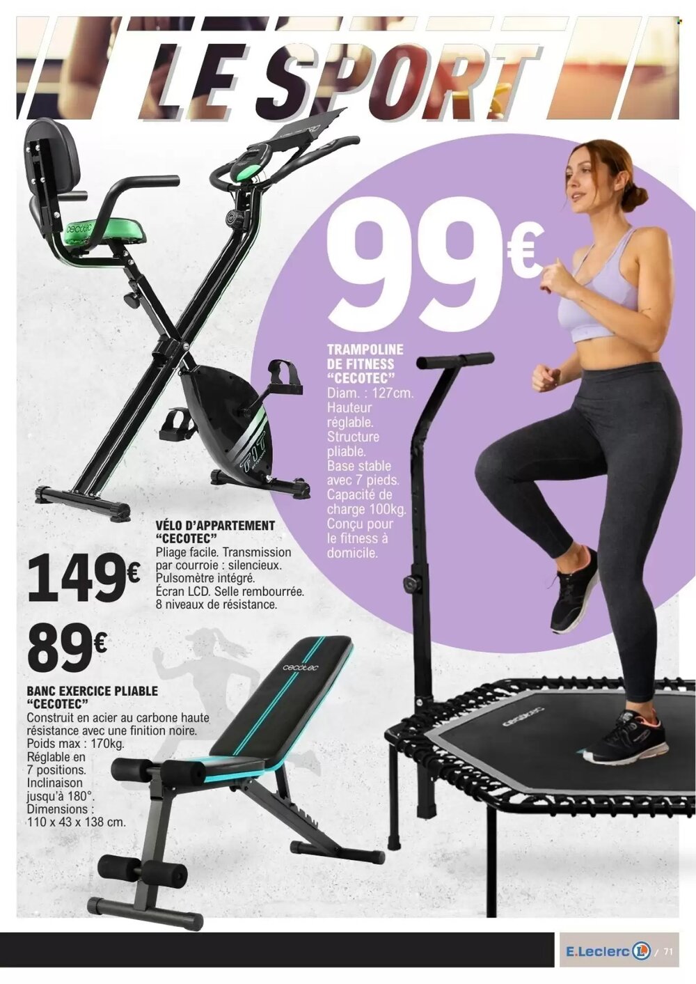 Prospectus promotionnel E.Leclerc valable à partir du 27/01/2026 - Page 71.
