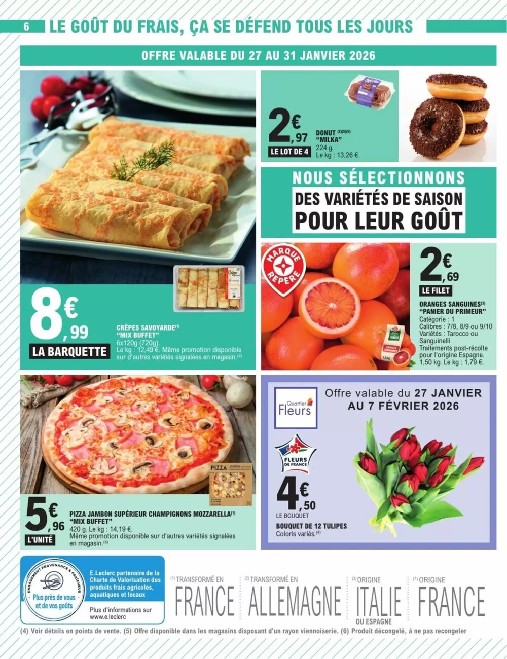 Prospectus promotionnel E.Leclerc Express valable à partir du 27/01/2026 - Page 6.
