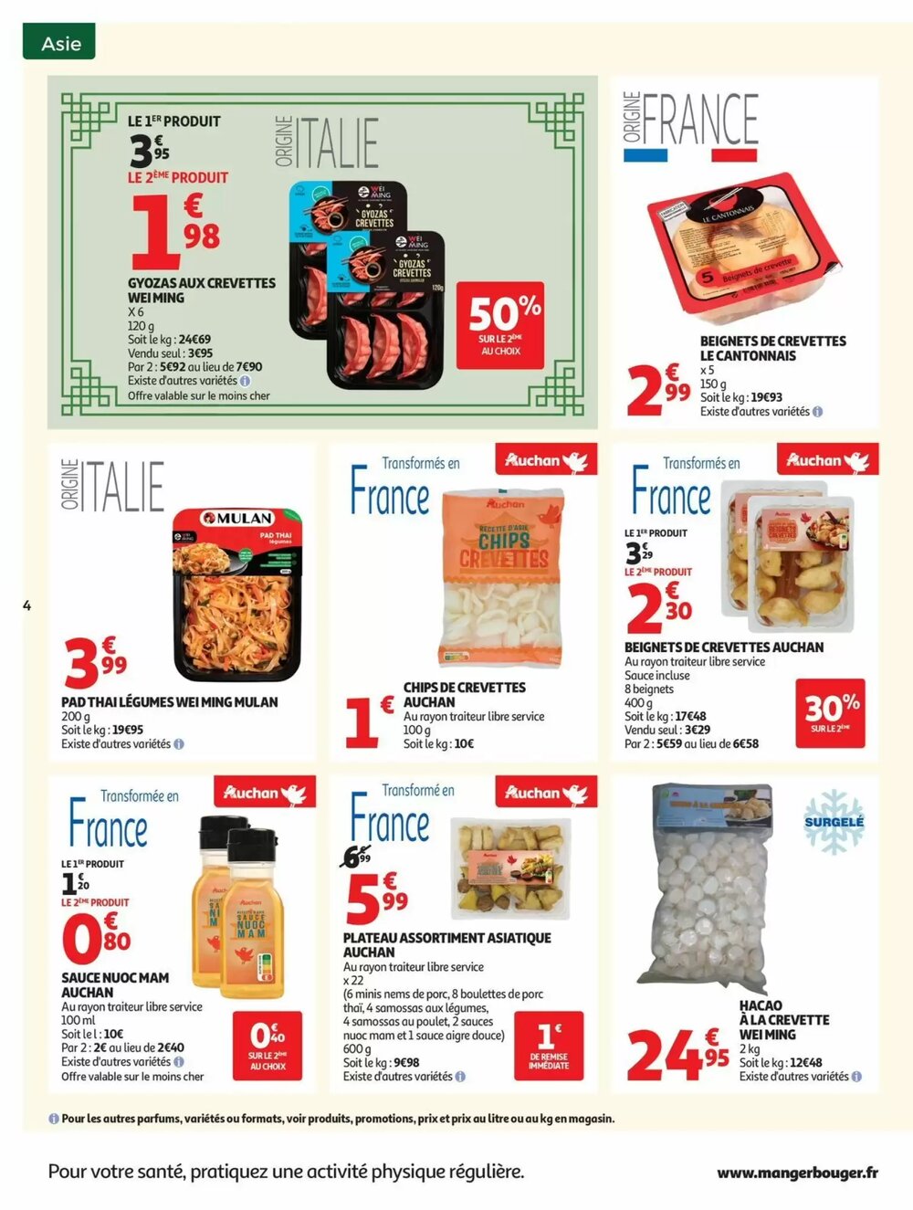 Prospectus promotionnel Auchan valable à partir du 27/01/2026 - Page 4.