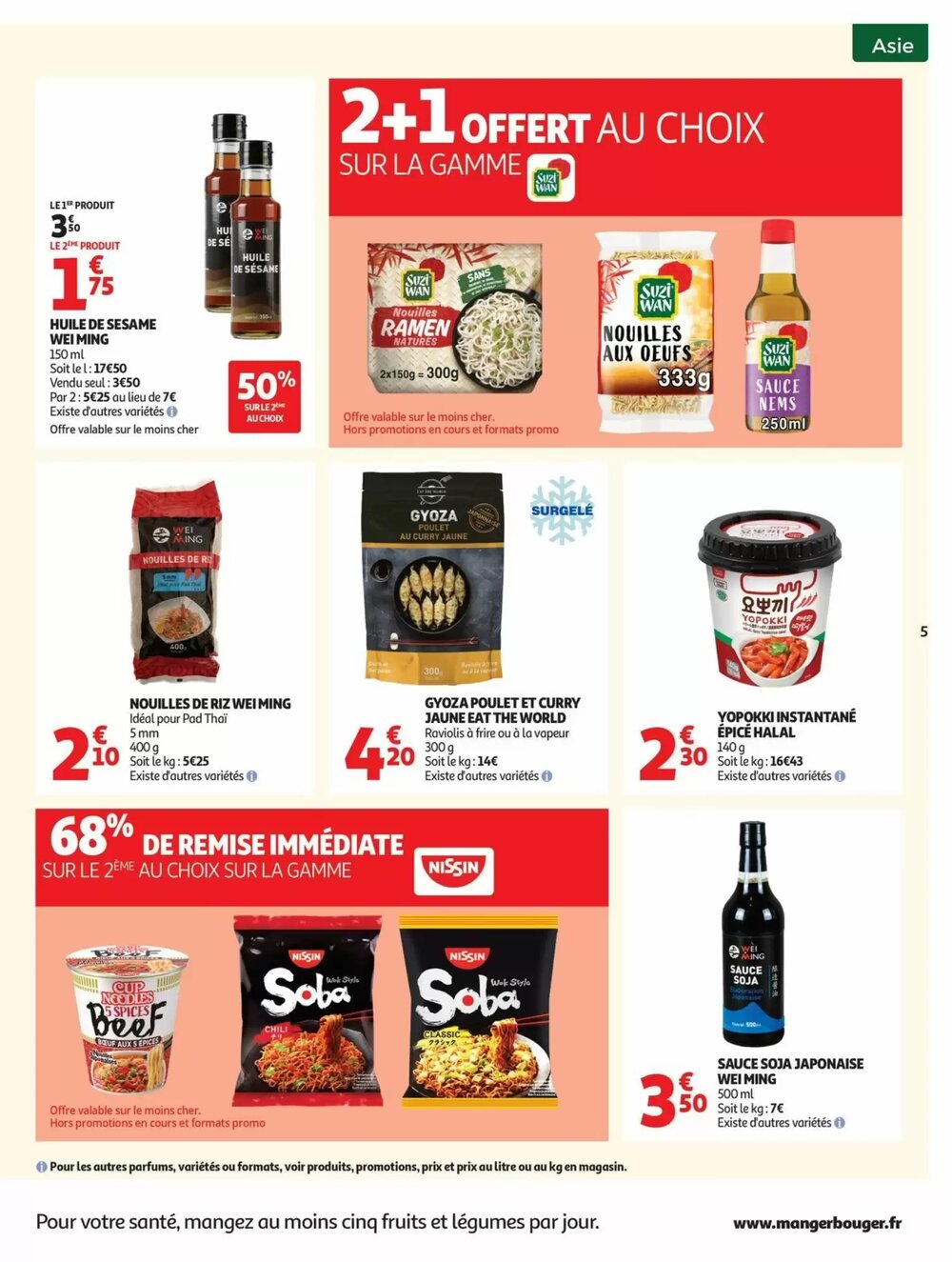 Prospectus promotionnel Auchan valable à partir du 27/01/2026 - Page 5.