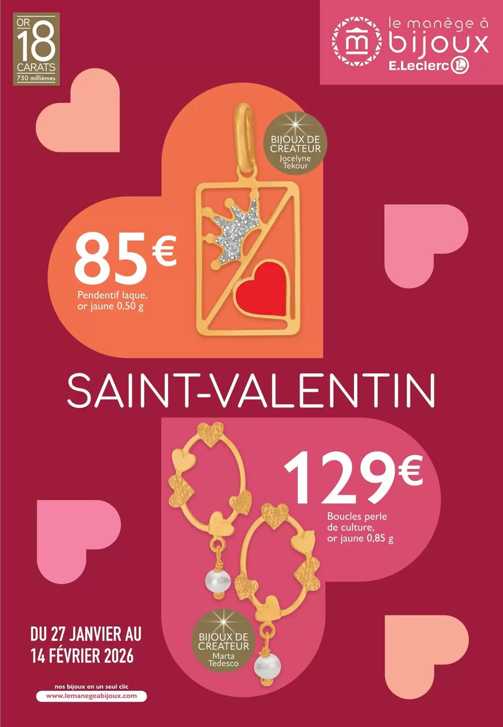 Prospectus promotionnel E.Leclerc valable à partir du 27/01/2026 - Page 1.