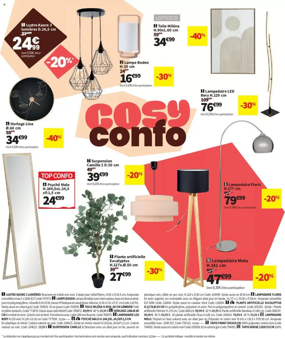 Prospectus promotionnel Conforama valable à partir du 27/01/2026 - Page 12.