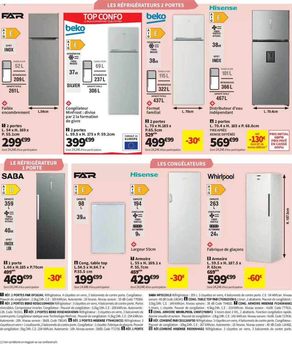 Prospectus promotionnel Conforama valable à partir du 27/01/2026 - Page 34.