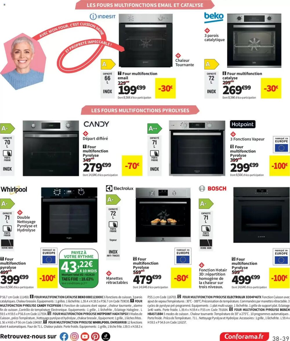 Prospectus promotionnel Conforama valable à partir du 27/01/2026 - Page 39.