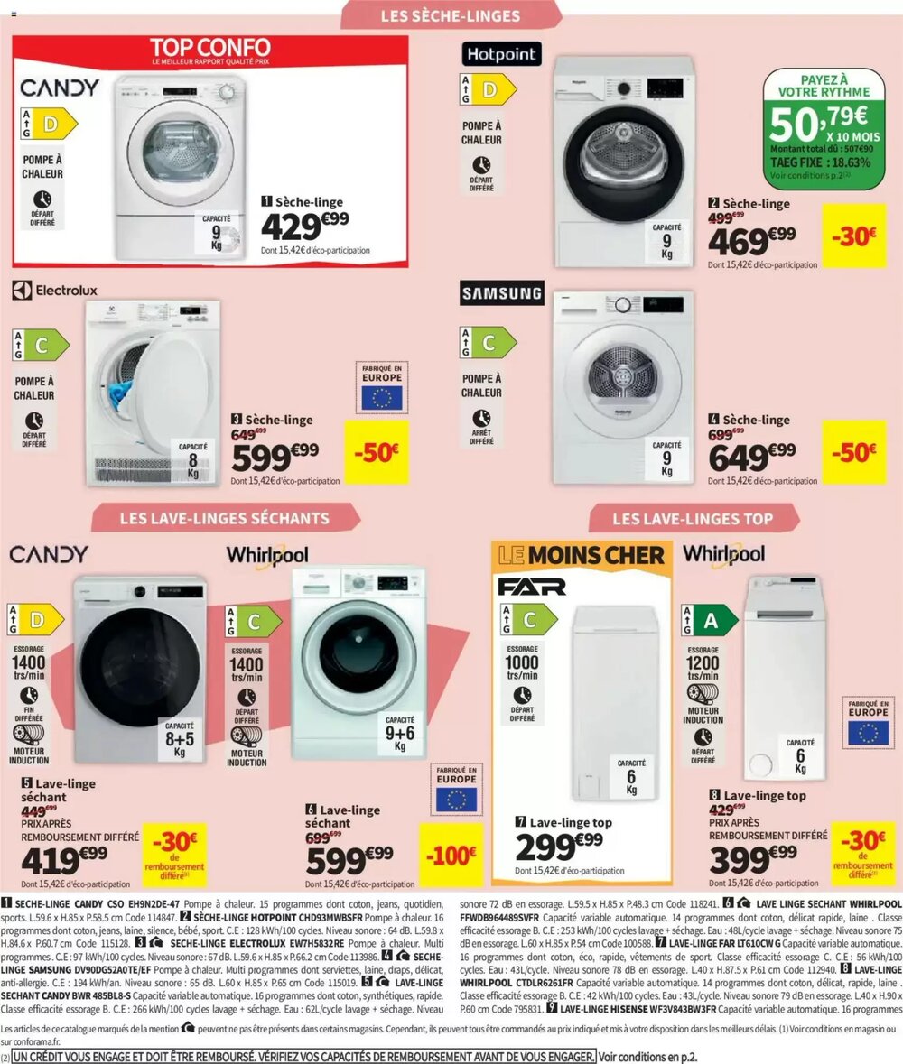 Prospectus promotionnel Conforama valable à partir du 27/01/2026 - Page 44.