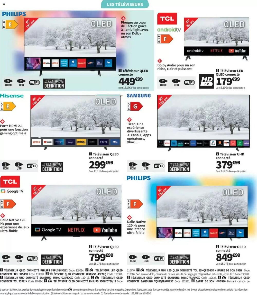 Prospectus promotionnel Conforama valable à partir du 27/01/2026 - Page 46.