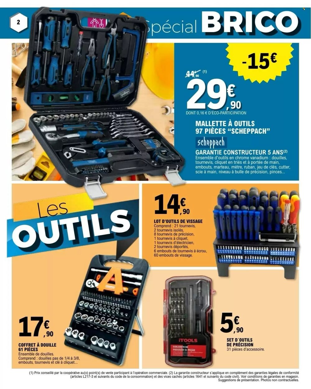 Prospectus promotionnel E.Leclerc Brico valable à partir du 27/01/2026 - Page 2.