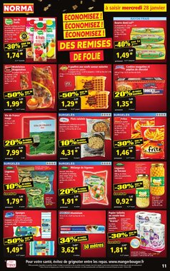 Prospectus promotionnel Norma valable à partir du 28/01/2026 - Page 11.