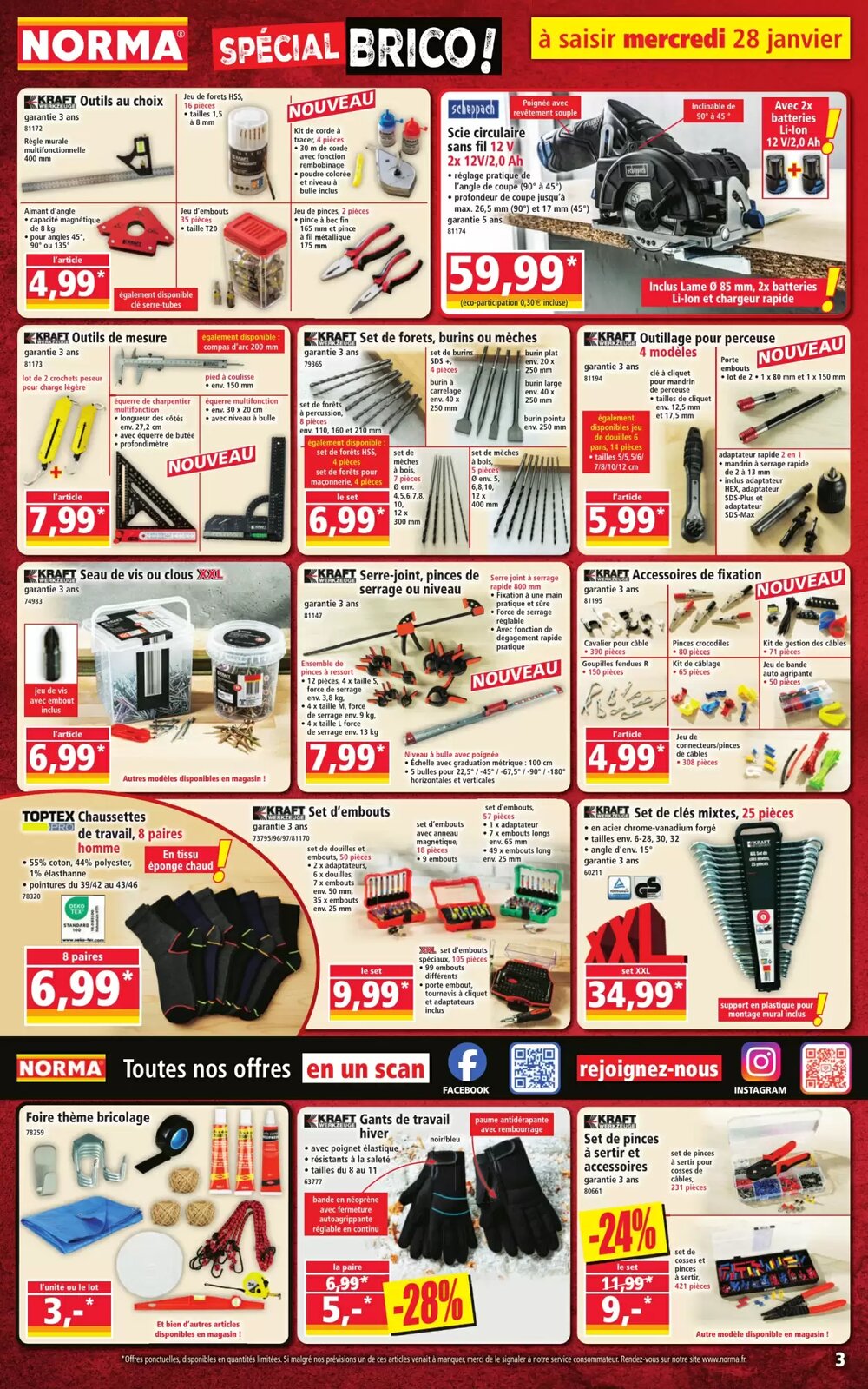 Prospectus promotionnel Norma valable à partir du 28/01/2026 - Page 3.