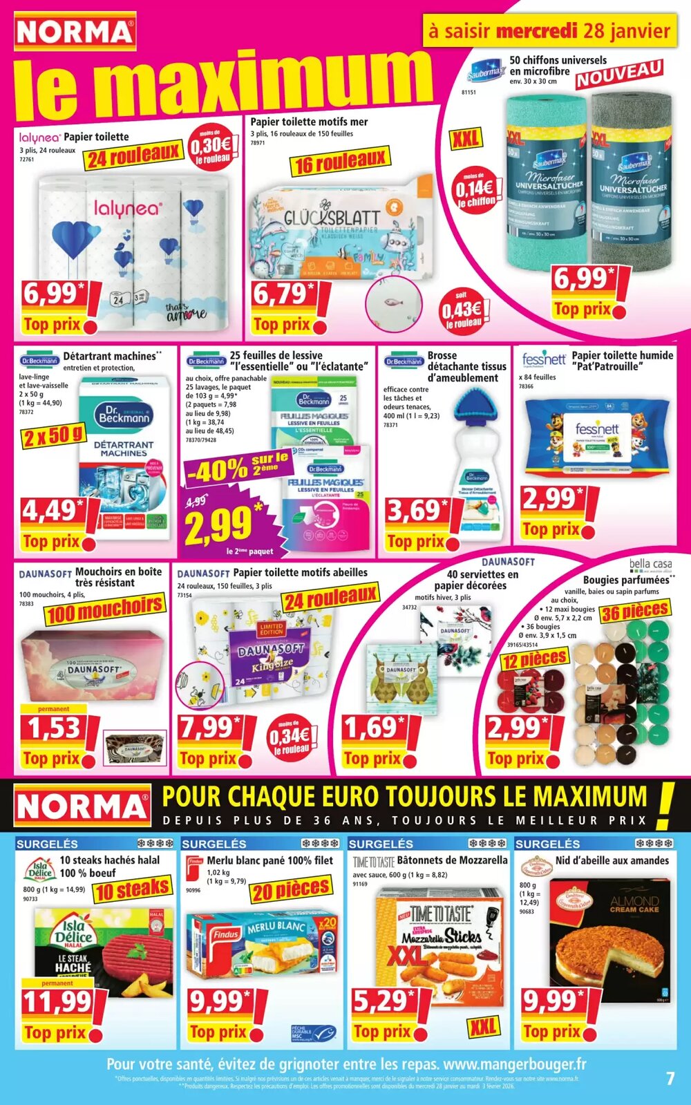 Prospectus promotionnel Norma valable à partir du 28/01/2026 - Page 7.