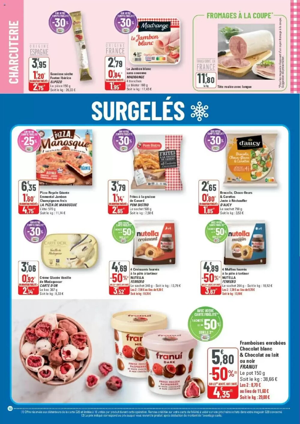 Prospectus promotionnel G20 valable à partir du 28/01/2026 - Page 10.