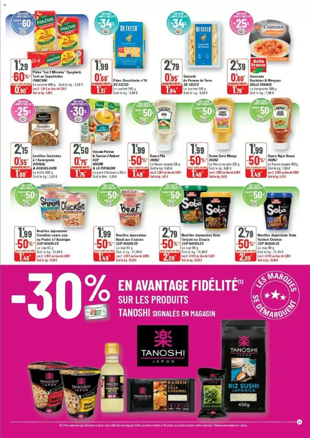 Prospectus promotionnel G20 valable à partir du 28/01/2026 - Page 11.