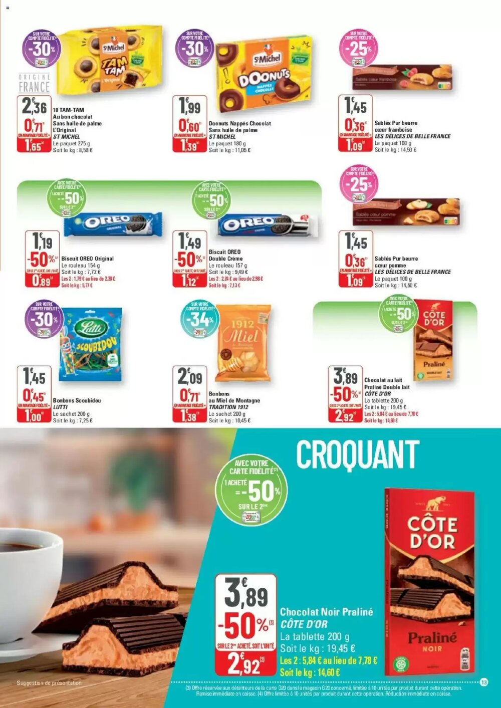 Prospectus promotionnel G20 valable à partir du 28/01/2026 - Page 13.