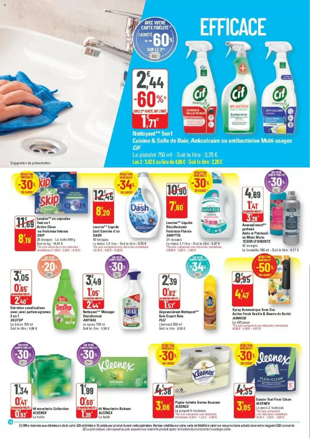 Prospectus promotionnel G20 valable à partir du 28/01/2026 - Page 18.