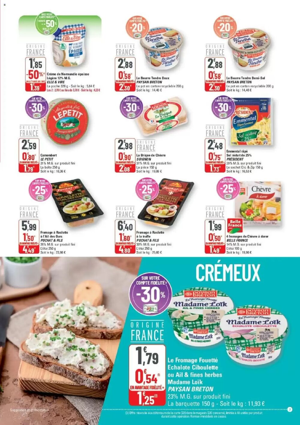 Prospectus promotionnel G20 valable à partir du 28/01/2026 - Page 7.