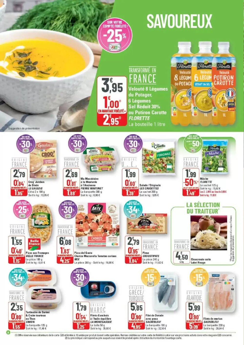 Prospectus promotionnel G20 valable à partir du 28/01/2026 - Page 8.