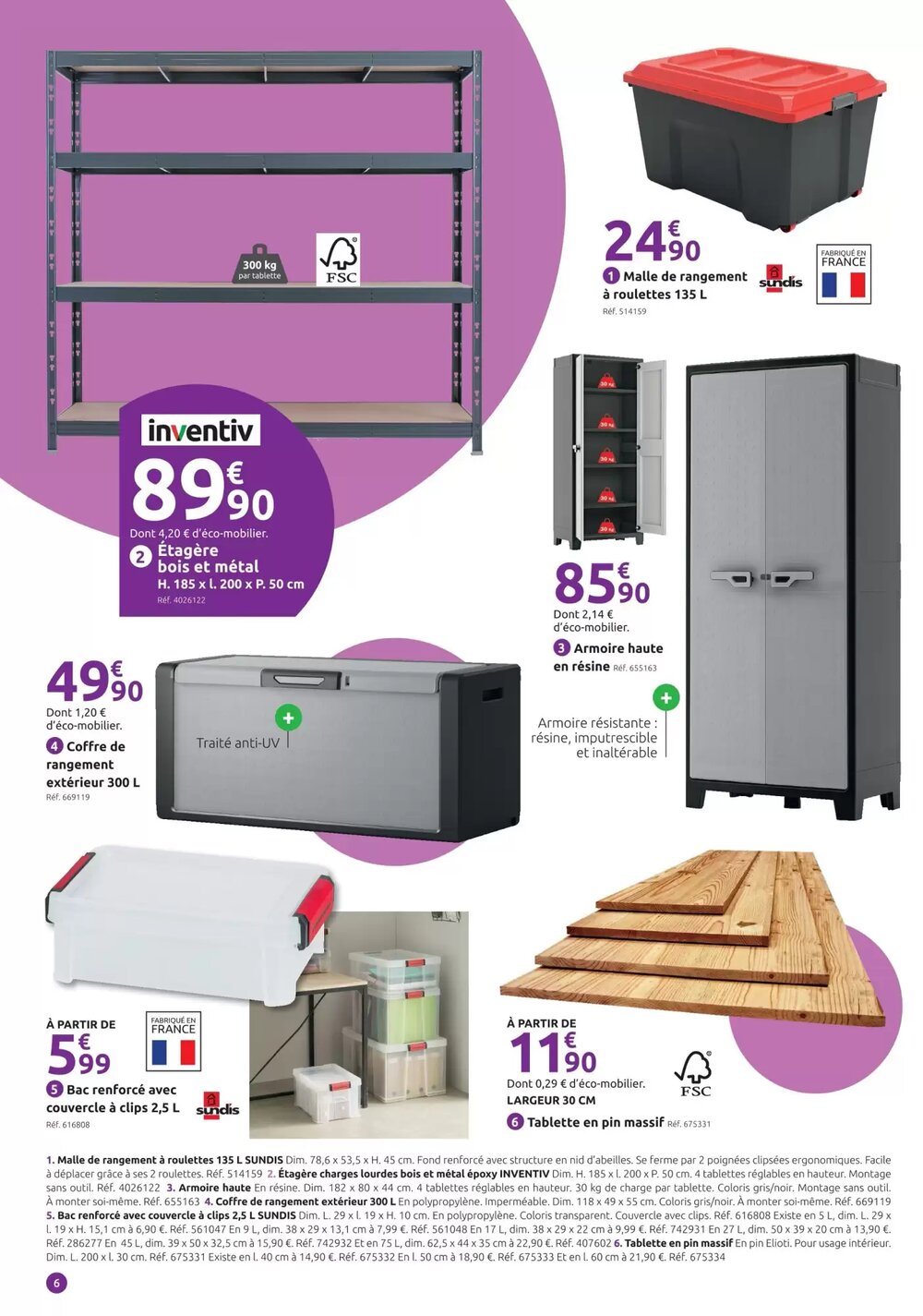 Prospectus promotionnel Mr Bricolage valable à partir du 28/01/2026 - Page 6.