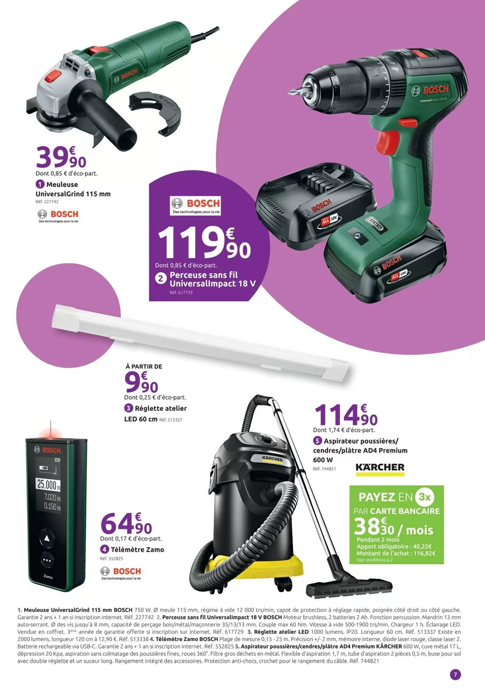 Prospectus promotionnel Mr Bricolage valable à partir du 28/01/2026 - Page 7.