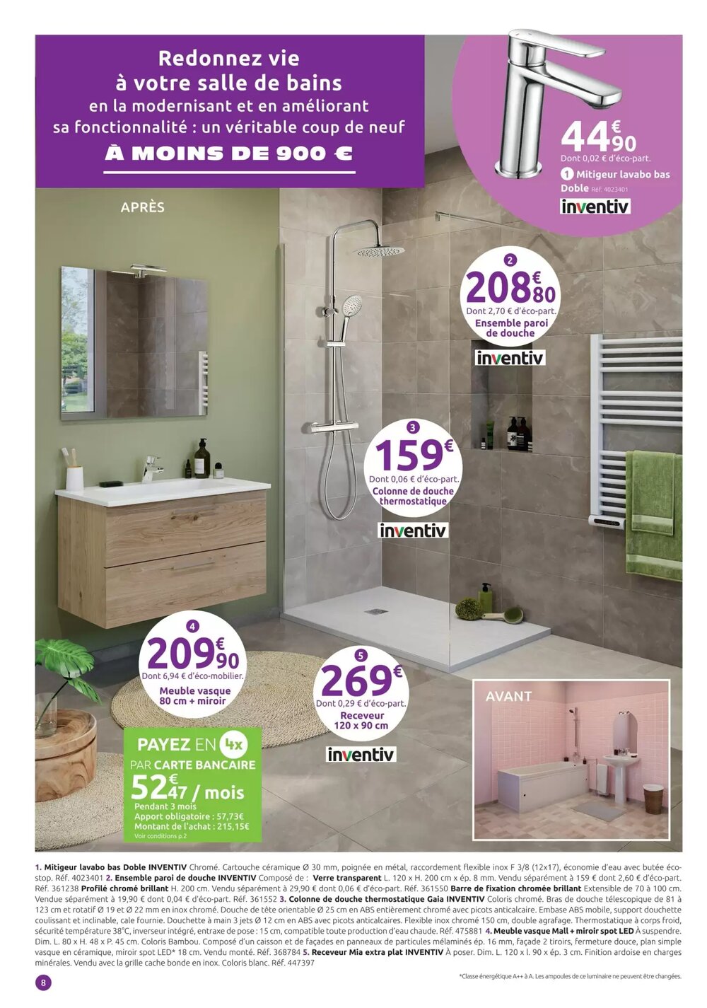 Prospectus promotionnel Mr Bricolage valable à partir du 28/01/2026 - Page 8.