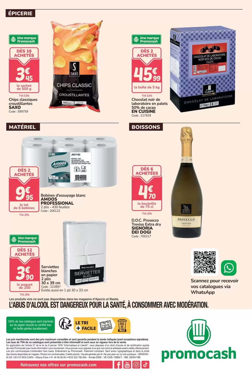 Prospectus promotionnel Promocash valable à partir du 28/01/2026 - Page 4.