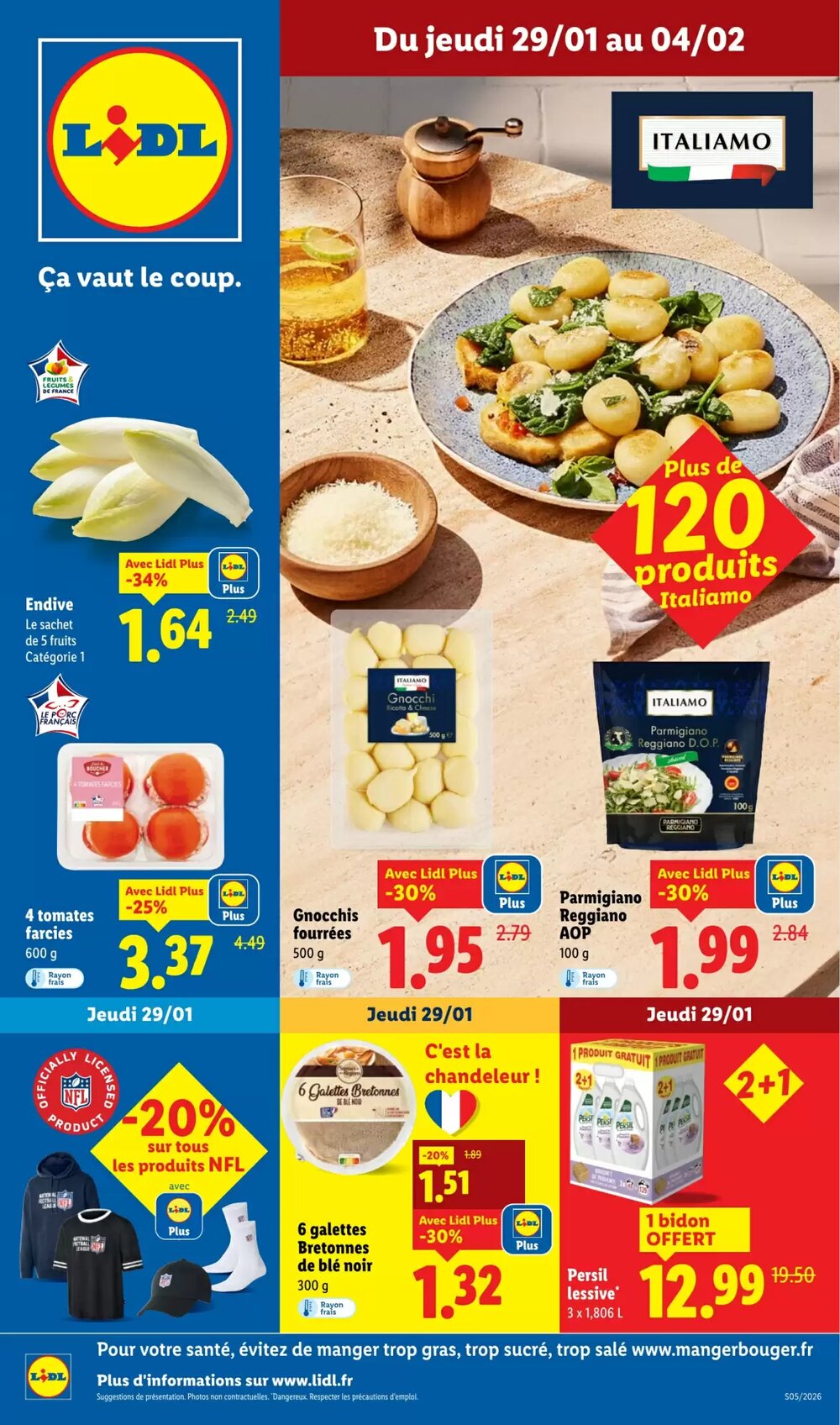 Prospectus promotionnel Lidl valable à partir du 29/01/2026 - Page 1.