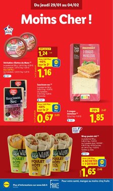 Prospectus promotionnel Lidl valable à partir du 29/01/2026 - Page 10.