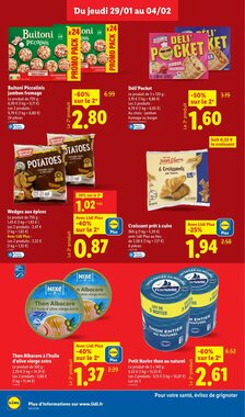 Prospectus promotionnel Lidl valable à partir du 29/01/2026 - Page 12.