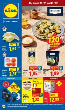 Prospectus promotionnel Lidl valable à partir du 29/01/2026