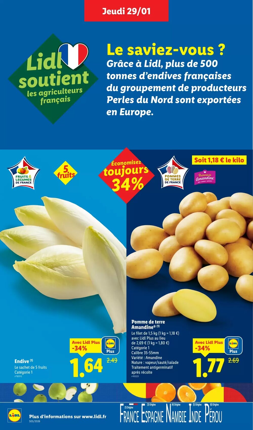 Prospectus promotionnel Lidl valable à partir du 29/01/2026 - Page 2.