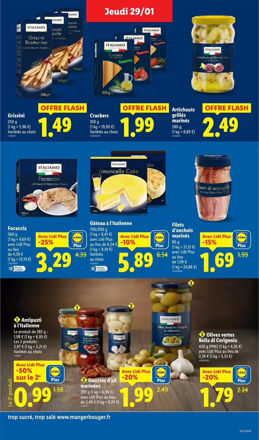 Prospectus promotionnel Lidl valable à partir du 29/01/2026 - Page 23.