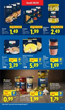 Prospectus promotionnel Lidl valable à partir du 29/01/2026 - Page 23.