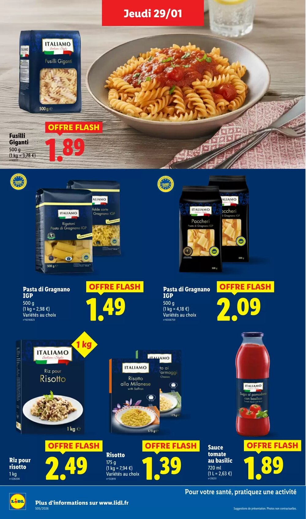 Prospectus promotionnel Lidl valable à partir du 29/01/2026 - Page 24.