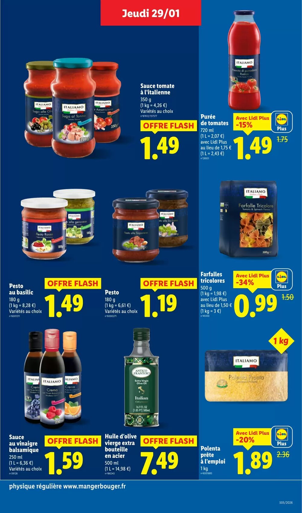 Prospectus promotionnel Lidl valable à partir du 29/01/2026 - Page 25.