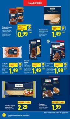 Prospectus promotionnel Lidl valable à partir du 29/01/2026 - Page 26.