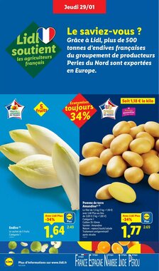 Prospectus promotionnel Lidl valable à partir du 29/01/2026 - Page 2.