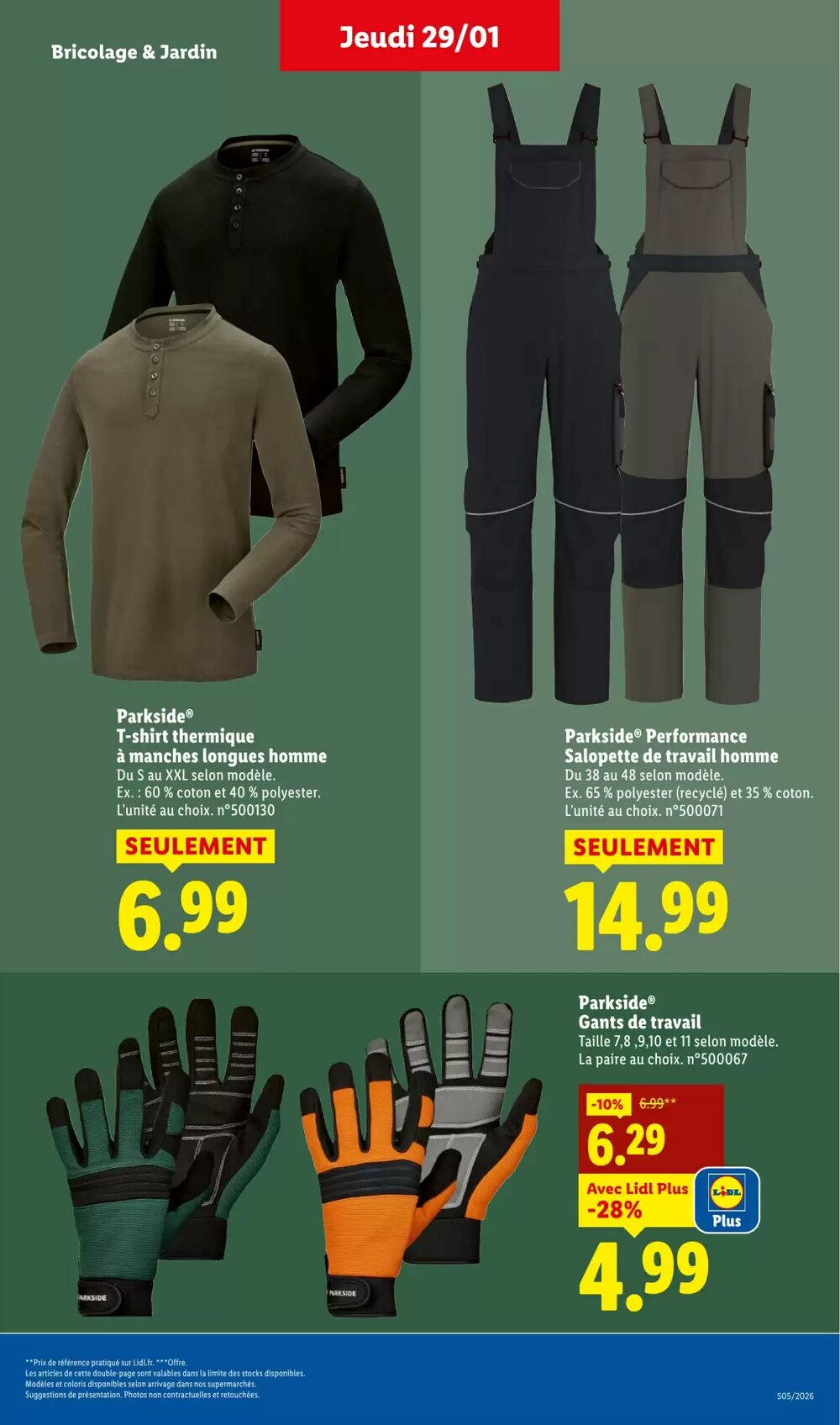 Prospectus promotionnel Lidl valable à partir du 29/01/2026 - Page 35.