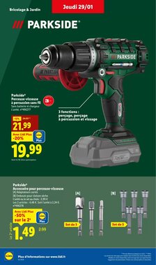 Prospectus promotionnel Lidl valable à partir du 29/01/2026 - Page 42.