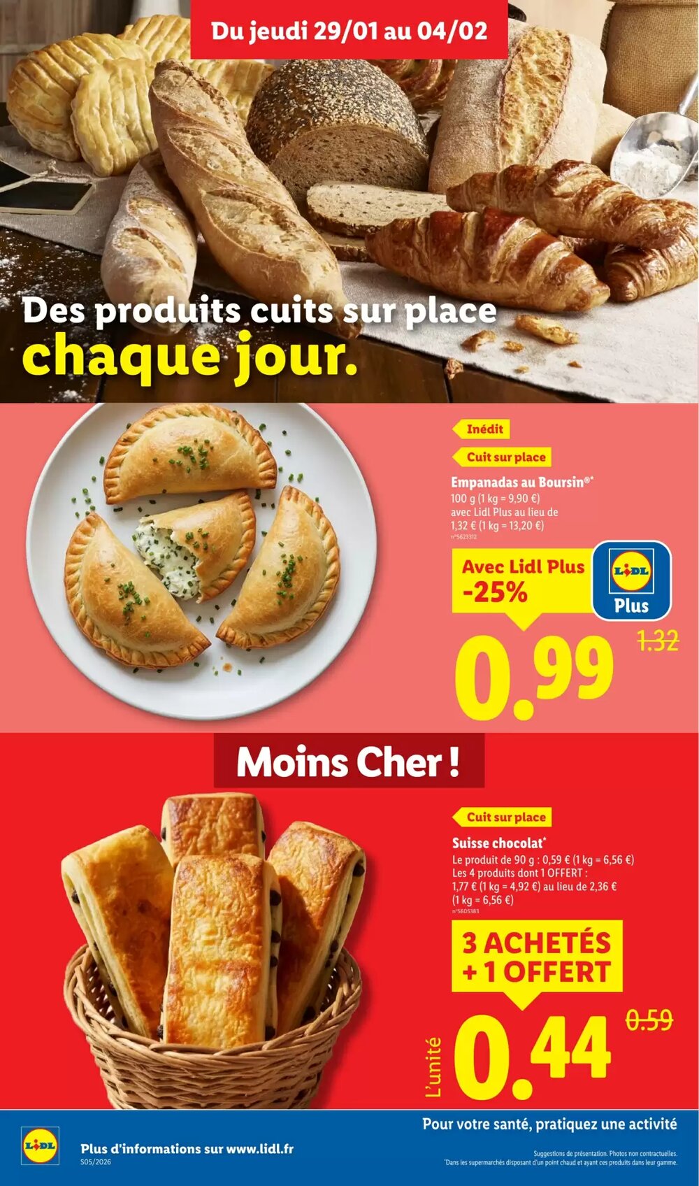 Prospectus promotionnel Lidl valable à partir du 29/01/2026 - Page 8.