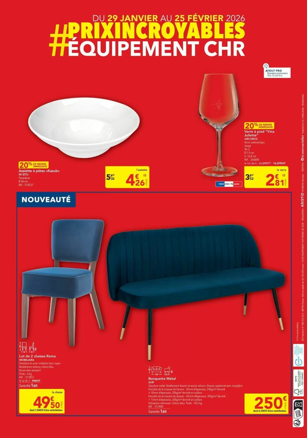 Prospectus promotionnel METRO valable à partir du 29/01/2026 - Page 2.