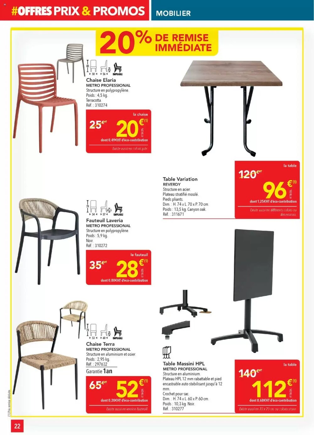Prospectus promotionnel METRO valable à partir du 29/01/2026 - Page 22.